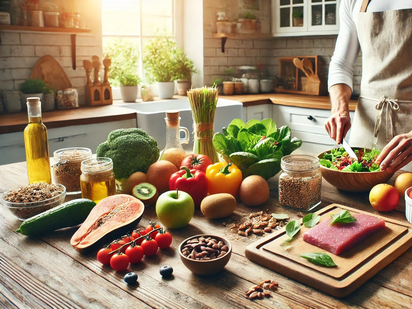 alimentación saludable y equilibrada
