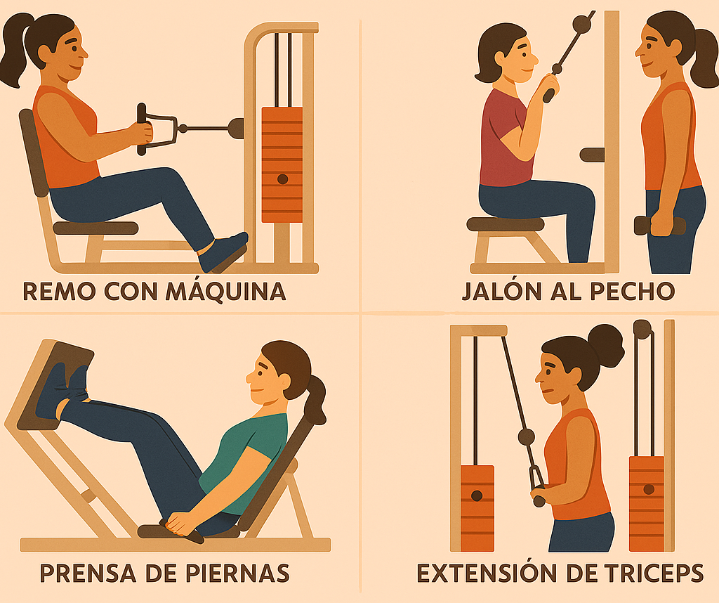 entrenamiento de fuerza ejercicios